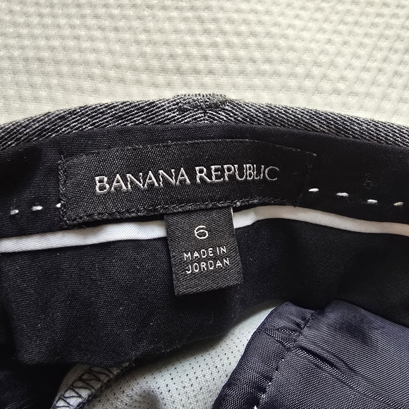 Banana Republic Women's Gray Ankle Pants - Picture 4 of 7